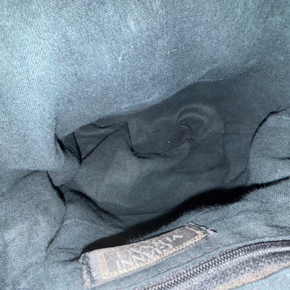 VERSACE BLACK LEATHER BACKPACK! - Picture 14 of 17